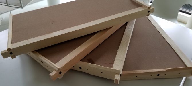 養蜂 分割板の自作 養蜂 分割板の自作