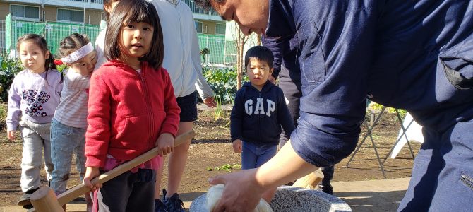 子供餅つき